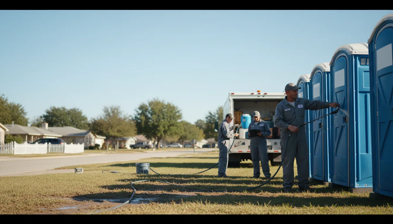 Long-Term Portable Toilet Rental in Elm Grove, LA near me